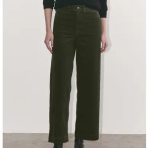 Everlane The Sailor Pant in Corduroy Dark Forest 00